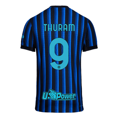 THURAM #9 Men's Inter Milan 2025/26 Player Version Home Soccer Jersey - Slim Fit product view 13