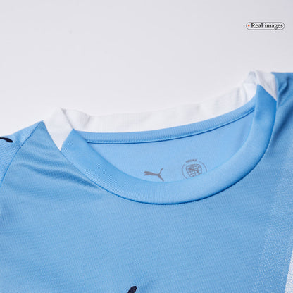 Women's Manchester City 2025/26 Home Soccer Jersey product view 9