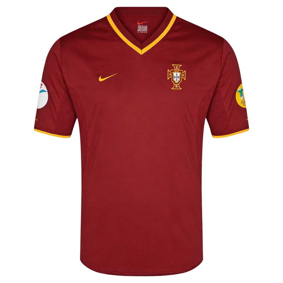 Retro Men's Portugal 2000 Home Soccer Jersey product view 1