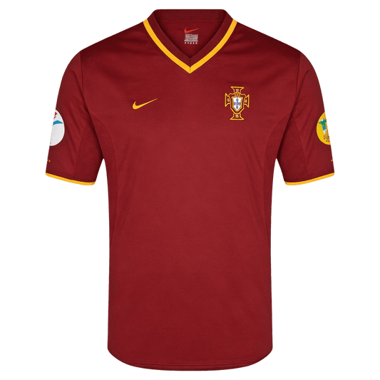 Retro Men's Portugal 2000 Home Soccer Jersey product view 1