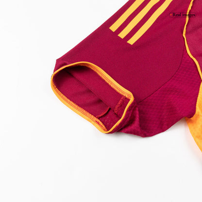 Men's Roma 2025/26 Player Version Home Soccer Jersey - Slim Fit product view 4