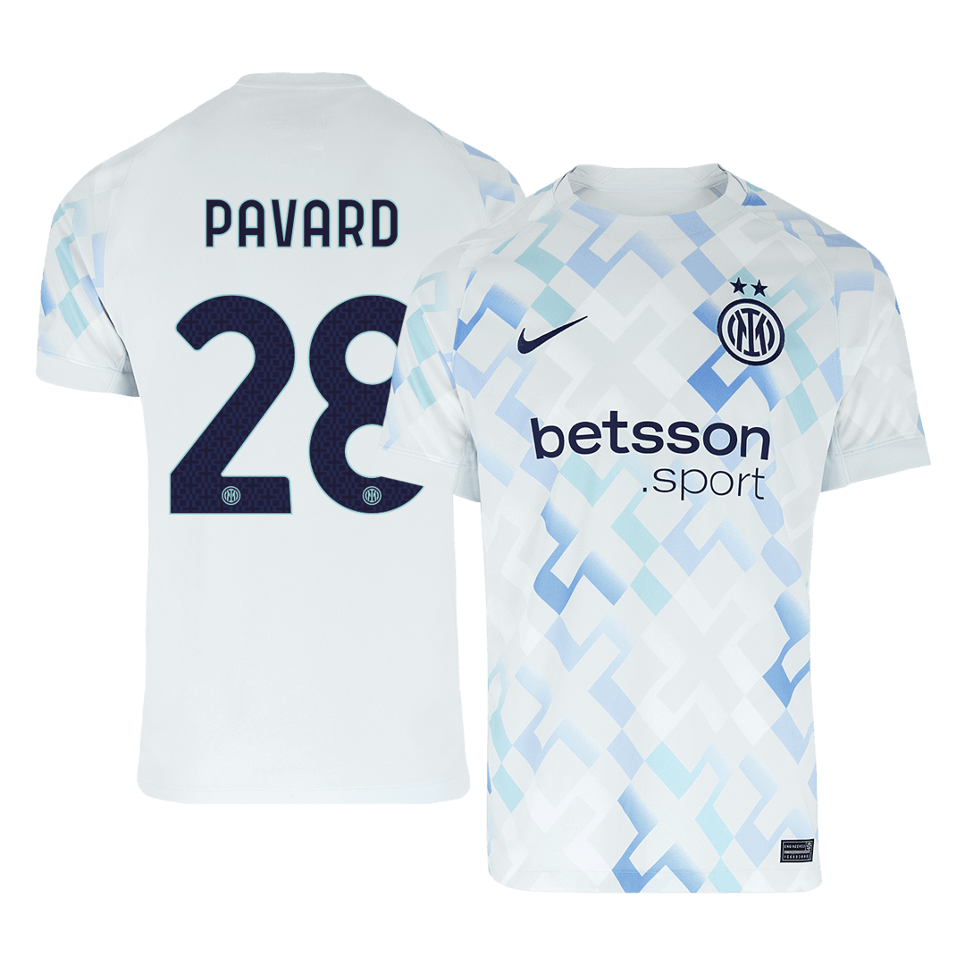 PAVARD #28 Men's Inter Milan 2025/26 Away Soccer Jersey product view 1