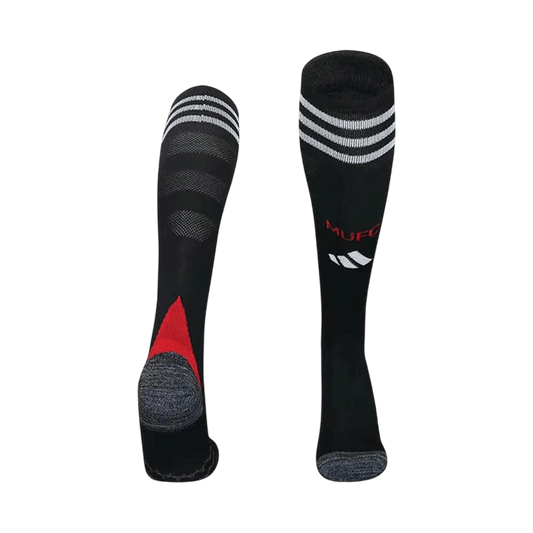 Kid's Manchester United 2025/26 Home Soccer Socks product view 1