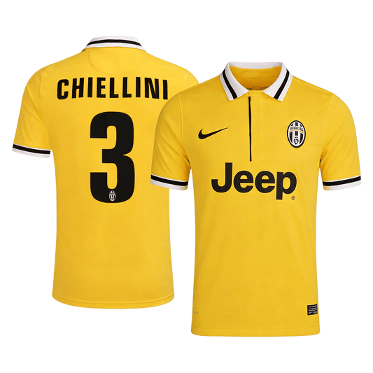 Retro CHIELLINI #3 Men's Juventus 2013/14 Away Soccer Jersey product view 1