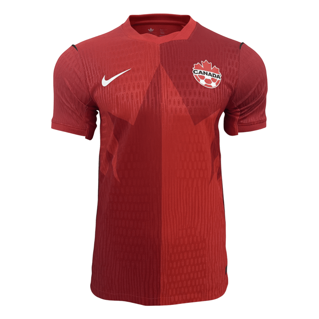 Men's Canada World Cup 2026 Player Version Home Soccer Jersey - Slim Fit product view 1