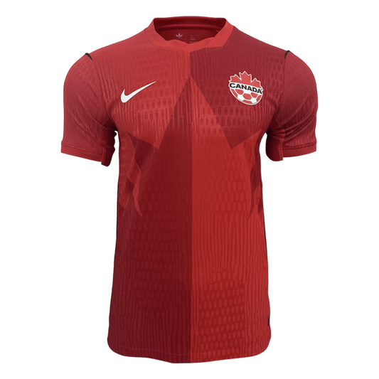 Men's Canada World Cup 2026 Player Version Home Soccer Jersey - Slim Fit product view 1