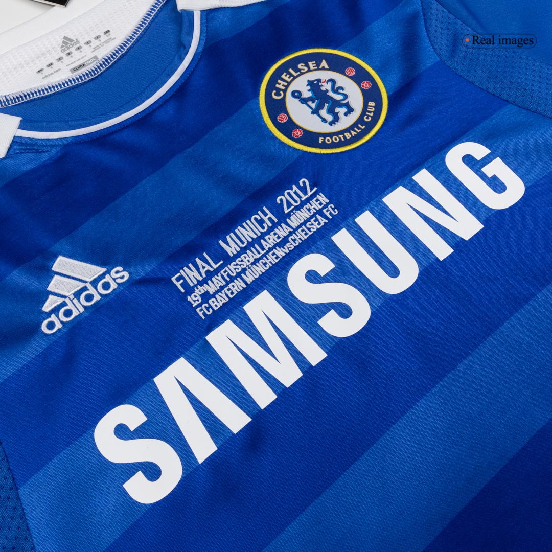 Retro Men's Chelsea 2011/12 Home Long Sleeve Soccer Jersey product view 5