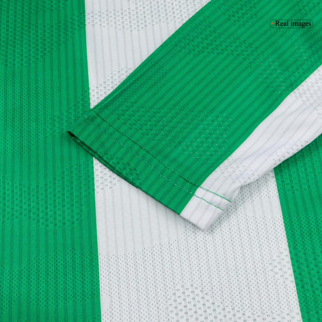 Men's Real Betis 2025/26 Home Long Sleeve Soccer Jersey product view 7