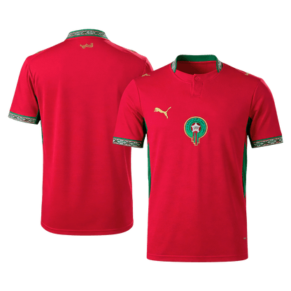 Men's Morocco World Cup 2026 Home Soccer Jersey product view 9