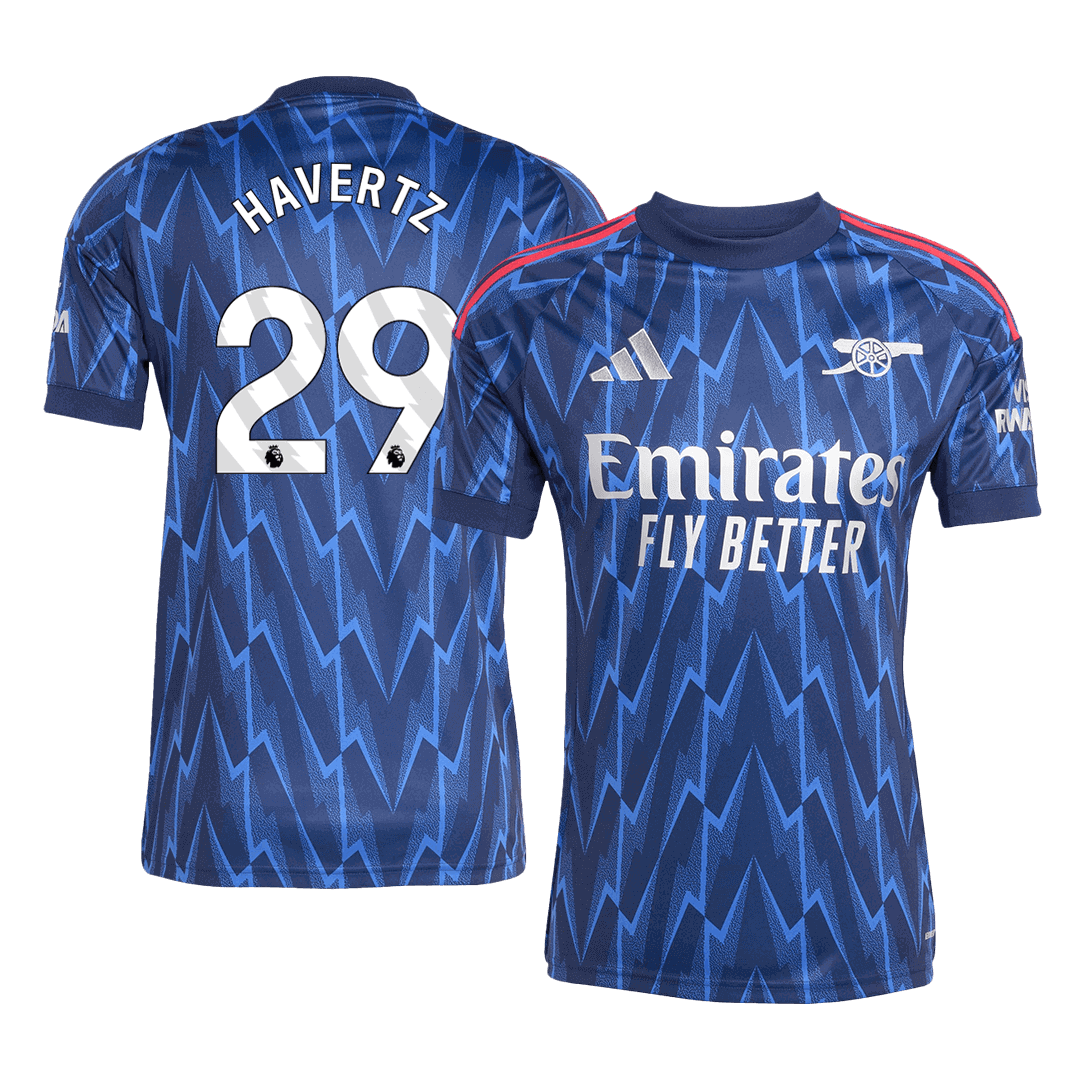 HAVERTZ #29 Men's Arsenal 2025/26 Away Soccer Jersey product view 1