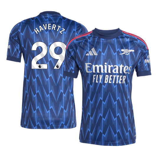 HAVERTZ #29 Men's Arsenal 2025/26 Away Soccer Jersey product view 1
