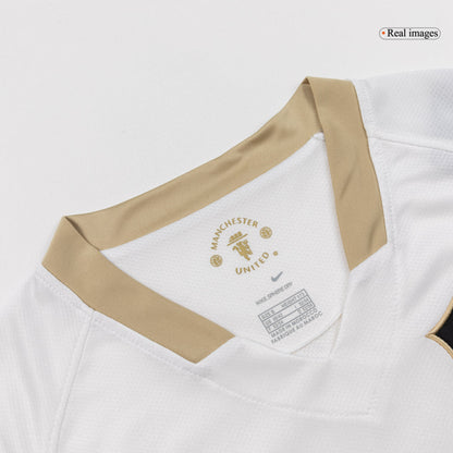 Retro Men's Manchester United 2006/07 Away Soccer Jersey product view 7