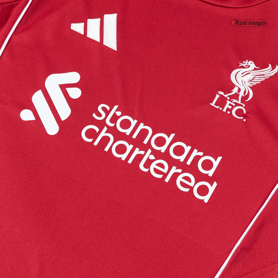 SZOBOSZLAI #8 Men's Liverpool 2025/26 Home Soccer Jersey product view 5