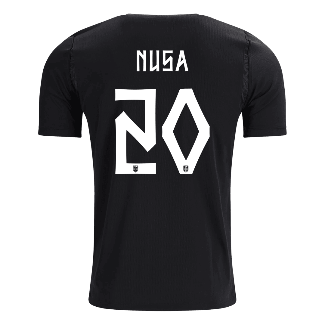 NUSA #20 Men's Norway World Cup 2026 Away Soccer Jersey product view 3