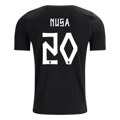 NUSA #20 Men's Norway World Cup 2026 Away Soccer Jersey product view 3