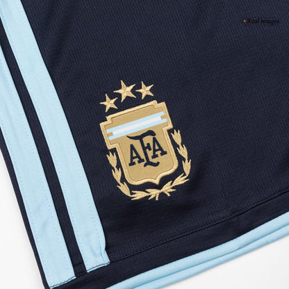 Men's Argentina World Cup 2026 Home Soccer Shorts Premium product view 4
