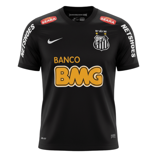 Retro Men's Santos FC 2011/12 Away Soccer Jersey product view 1
