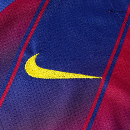 Kid's Barcelona 2025/26 Home Soccer Jersey Full Kit [PREMIUM]