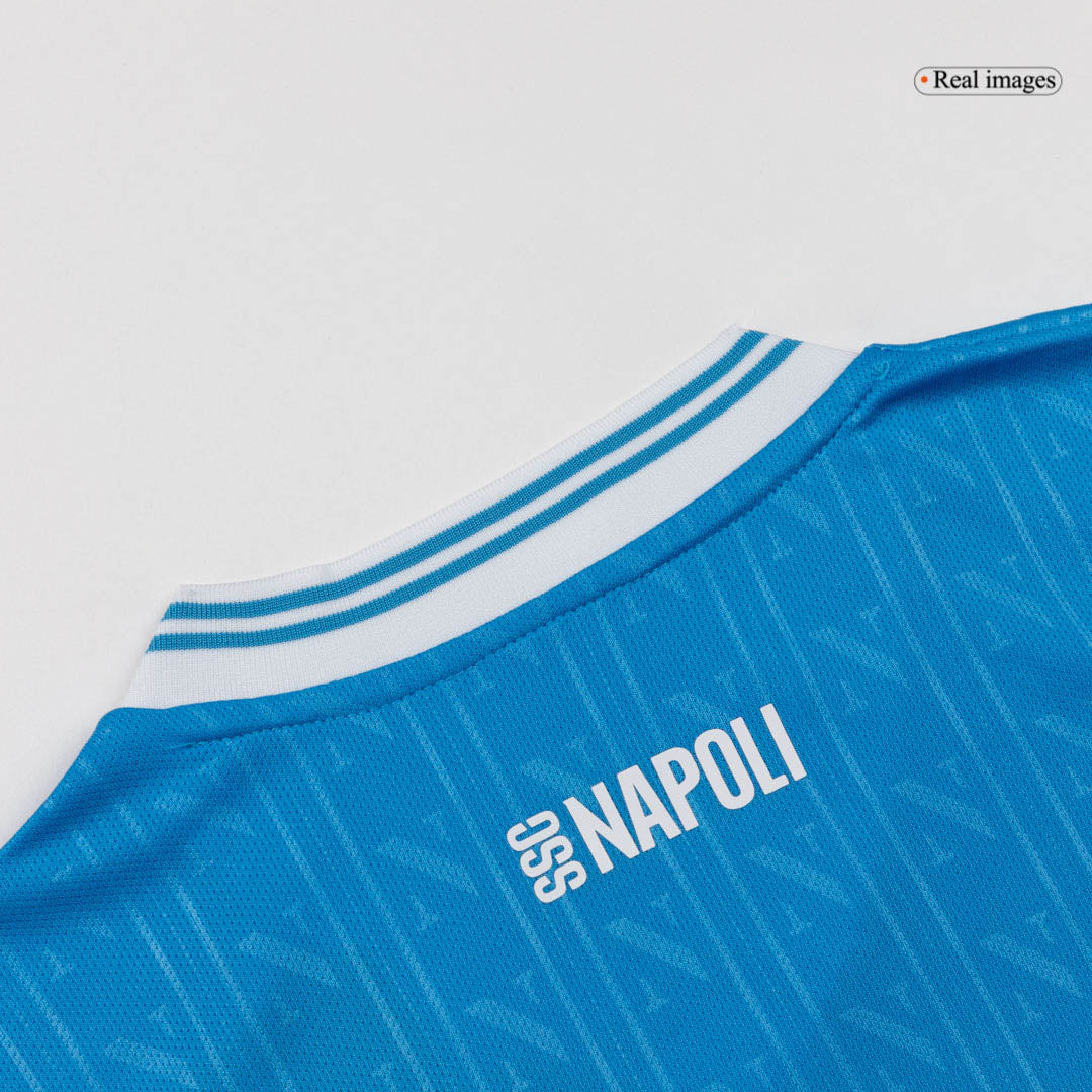 Kid's Napoli 2025/26 Home Soccer Jersey Kit