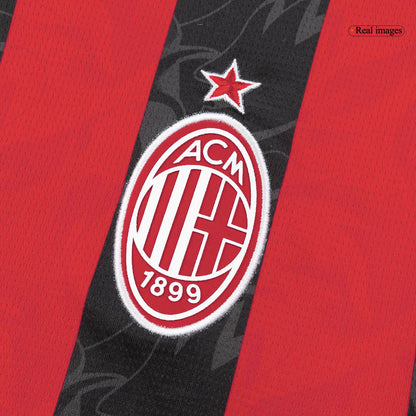 RAFA LEÃO #10 Men's AC Milan 2025/26 Home Soccer Jersey Premium product view 8