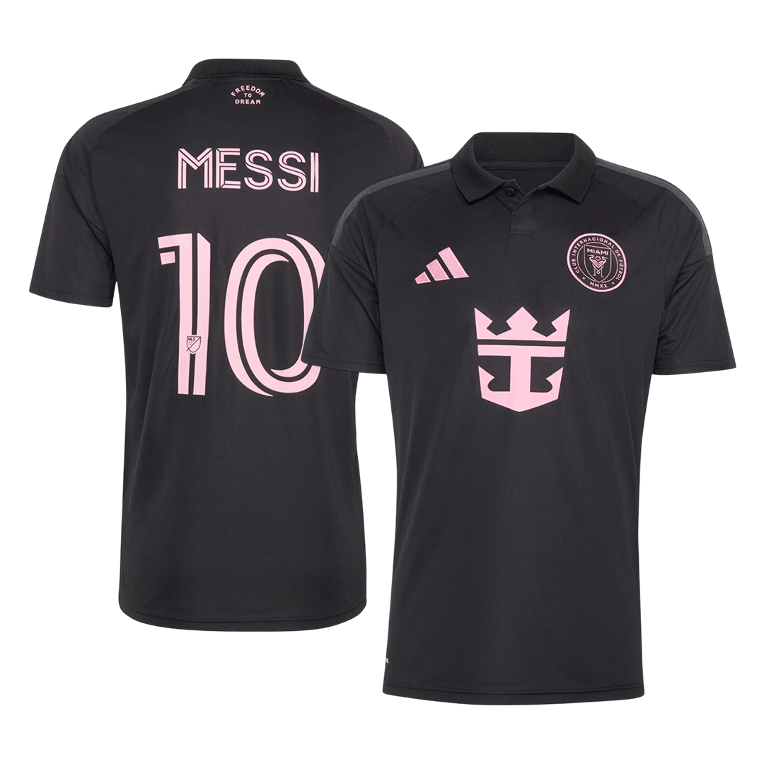 MESSI #10 Men's Inter Miami CF 2026 Away Soccer Jersey product view 1
