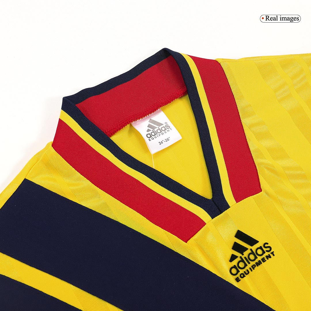 Retro Men's Arsenal 1993/94 Away Soccer Jersey product view 6