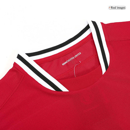 Retro Men's Manchester United 2011/12 Home Soccer Jersey product view 7