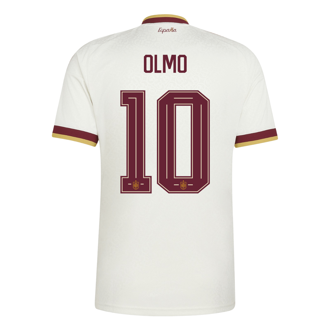 OLMO #10 Men's Spain World Cup 2026 Away Soccer Jersey product view 2