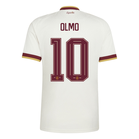 OLMO #10 Men's Spain World Cup 2026 Away Soccer Jersey product view 2