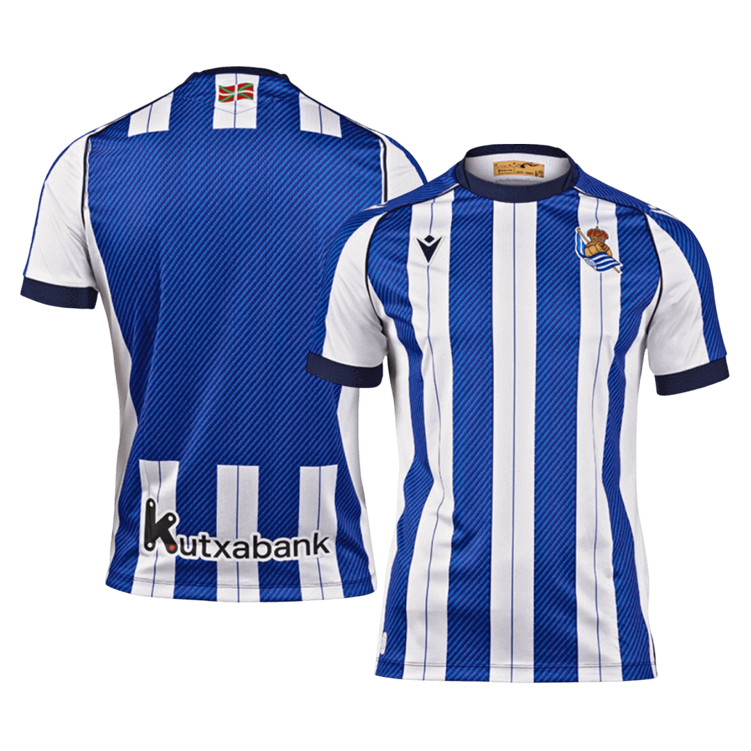 Men's Real Sociedad 2025/26 Home Soccer Jersey product view 9