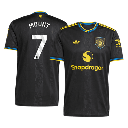MOUNT #7 Men's Manchester United 2025/26 Third Away Soccer Jersey