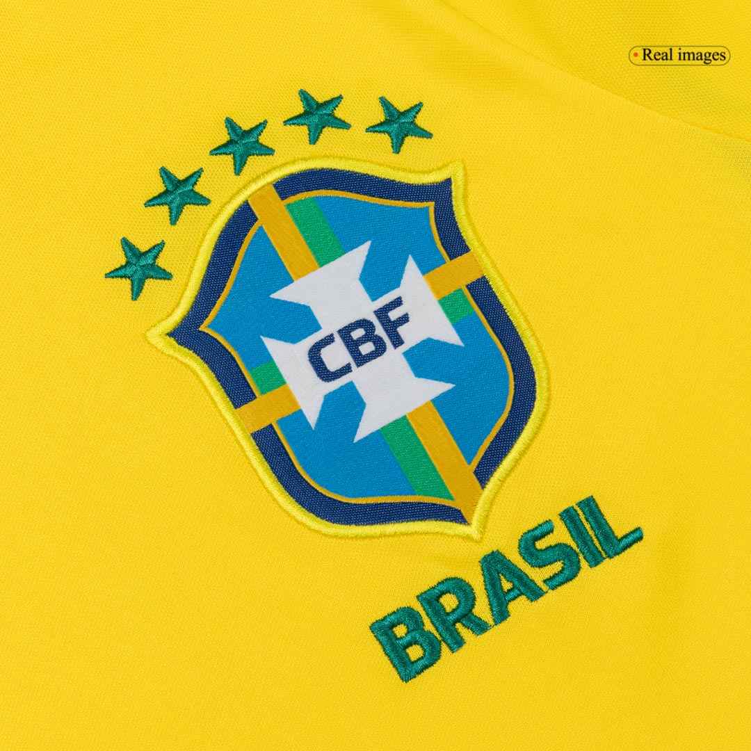 NEYMAR JR #10 Men's Brazil World Cup 2026 Home Soccer Jersey Premium product view 4