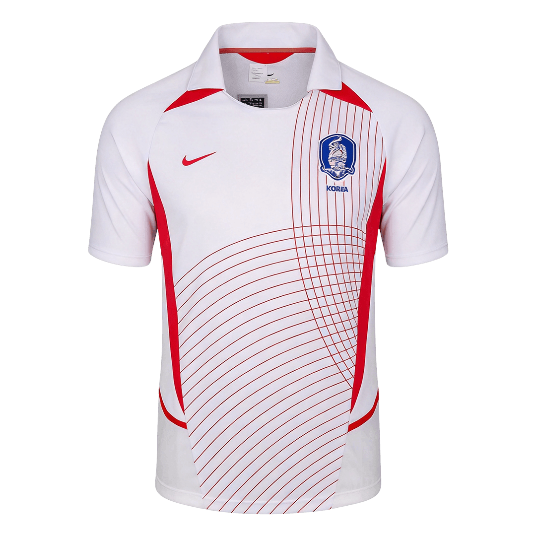 Retro Men's South Korea 2002 Away Soccer Jersey product view 1