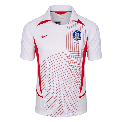 Retro Men's South Korea 2002 Away Soccer Jersey product view 1