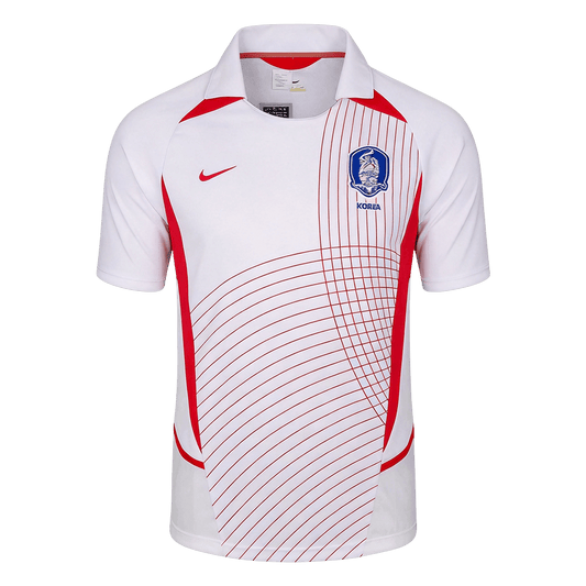 Retro Men's South Korea 2002 Away Soccer Jersey product view 1