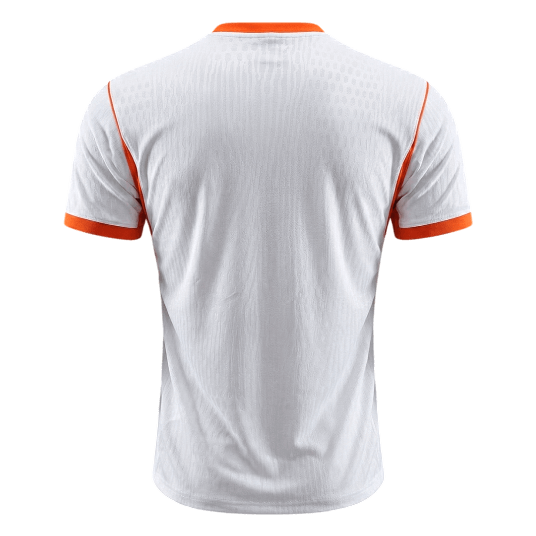Men's Netherlands World Cup 2026 Player Version Away Soccer Jersey - Slim Fit product view 8