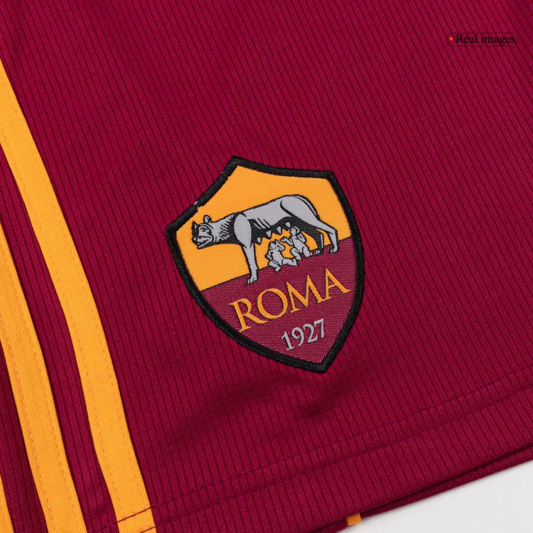 Men's Roma 2025/26 Home Soccer Shorts product view 4