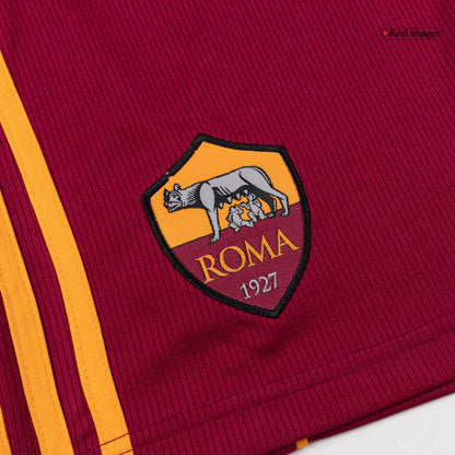 Men's Roma 2025/26 Home Soccer Shorts product view 4
