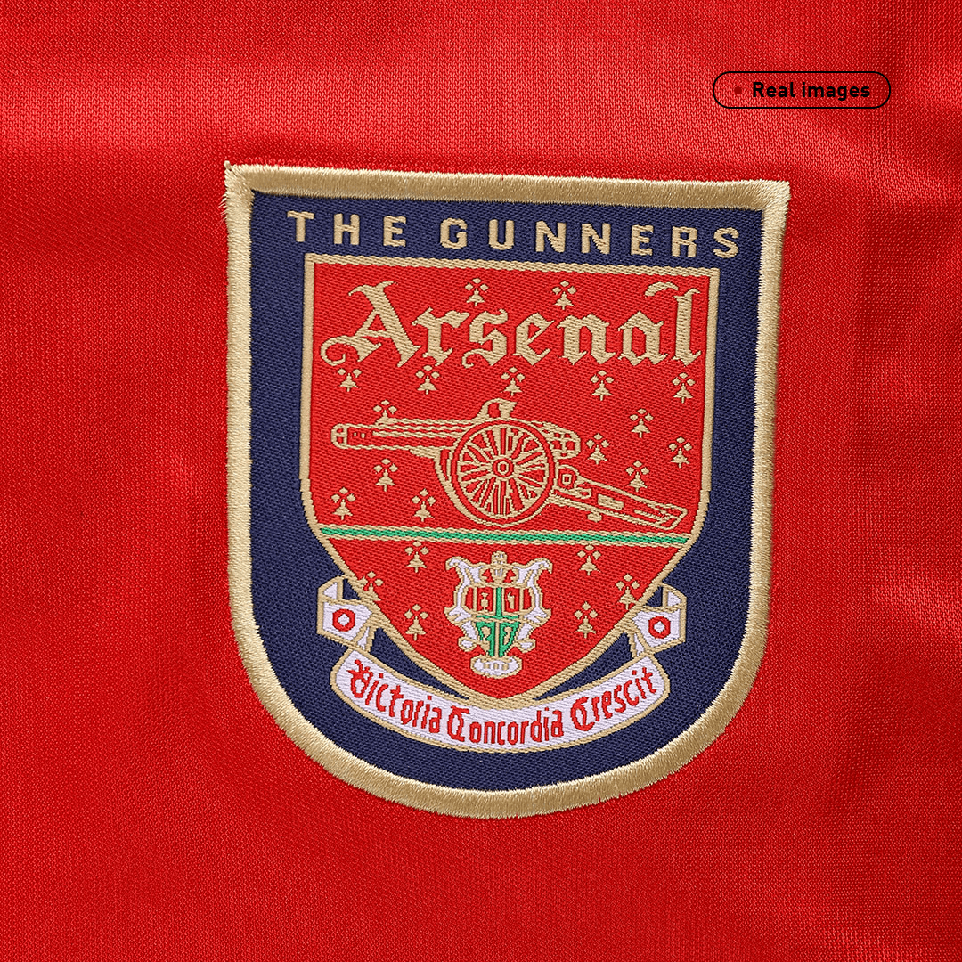 Retro Men's Arsenal 1998/99 Home Soccer Jersey product view 4