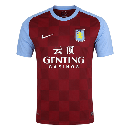 Retro Men's Aston Villa 2011/12 Home Soccer Jersey product view 1