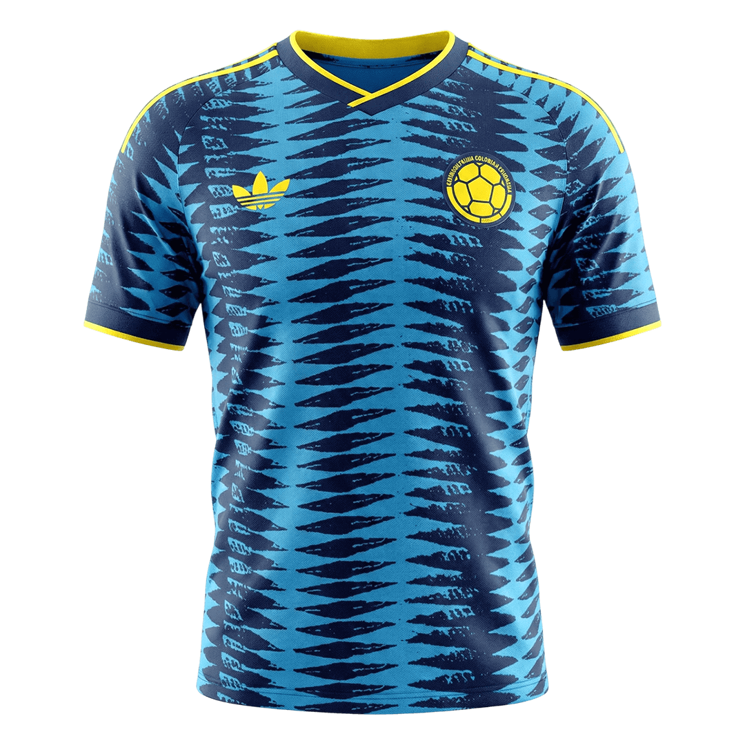 Men's Colombia World Cup 2026 Player Version Away Soccer Jersey - Slim Fit product view 1