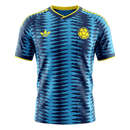 Men's Colombia World Cup 2026 Player Version Away Soccer Jersey - Slim Fit product view 1