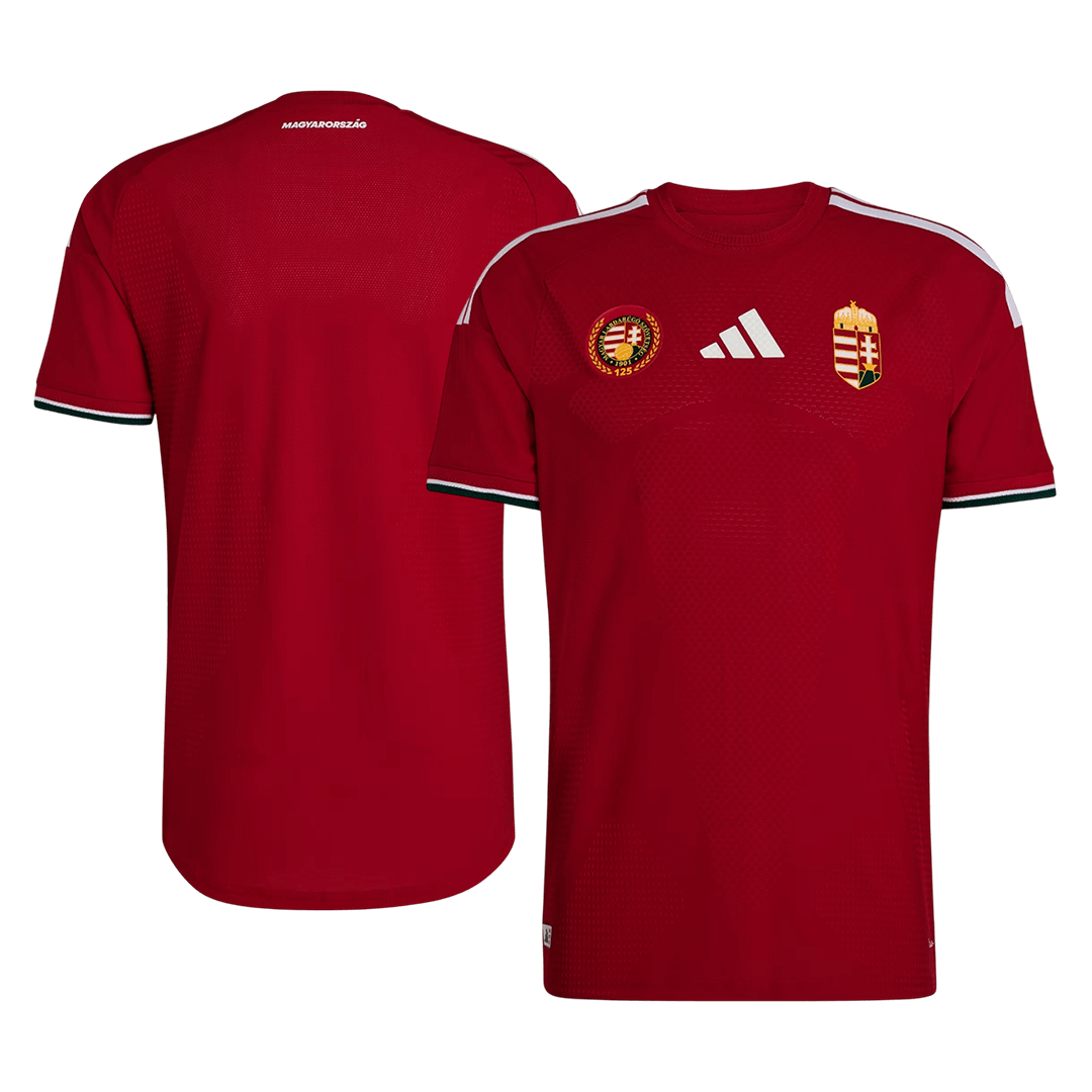 Men's Hungría World Cup 2026 Player Version Home Soccer Jersey - Slim Fit product view 10
