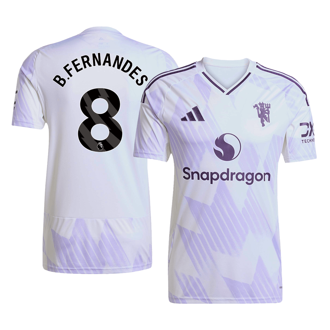 B.FERNANDES #8 Men's Manchester United 2025/26 Away Soccer Jersey product view 11