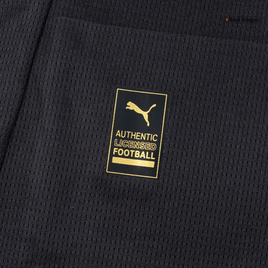 Men's Manchester City 2025/26 Away Long Sleeve Soccer Jersey product view 2