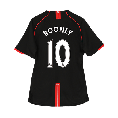 Retro ROONEY #10 Men's Manchester United 2007/08 Away Soccer Jersey product view 1