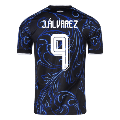 J. ÁLVAREZ #9 Men's Argentina World Cup 2026 Away Soccer Jersey product view 9