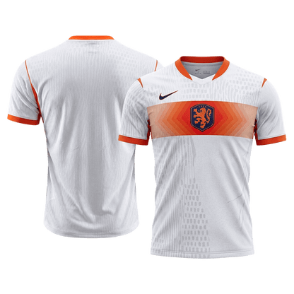 Men's Netherlands World Cup 2026 Player Version Away Soccer Jersey - Slim Fit product view 7