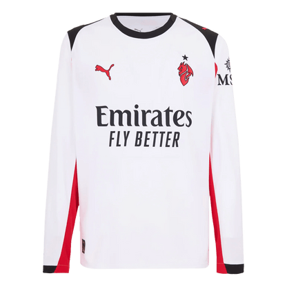 Men's AC Milan 2025/26 Away Long Sleeve Soccer Jersey product view 1