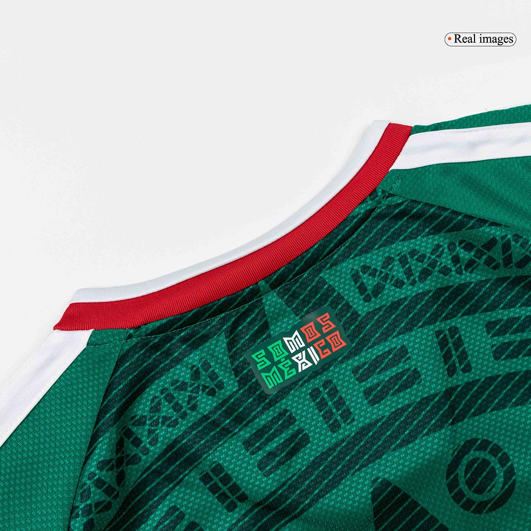 Men's Mexico World Cup 2026 Home Long Sleeve Soccer Jersey product view 2